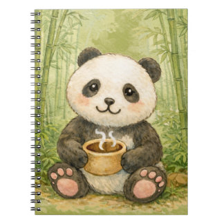 Cute panda notitieboek