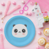 Cute Panda Papieren Bordje (Feest)
