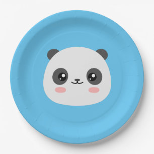 Cute Panda Papieren Bordje