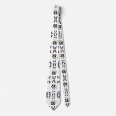 Cute panda-patroon stropdas (Voorkant)