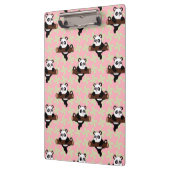 Cute Panda Pattern on Pink – Kawaii Seamless  Klembord (Links)