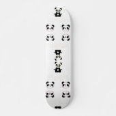Cute panda Pattern Persoonlijk Skateboard (Voorkant)
