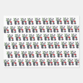 Cute Panda Pattern Wrapping Paper for Gifts and Pa (Voorkant 2)