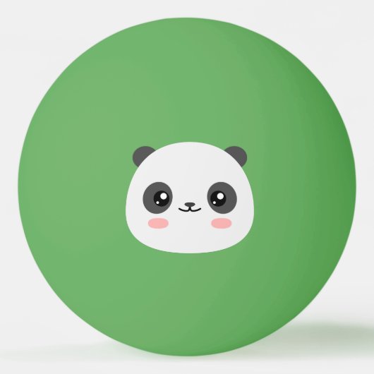 Cute Panda Pingpongbal (Achterkant)