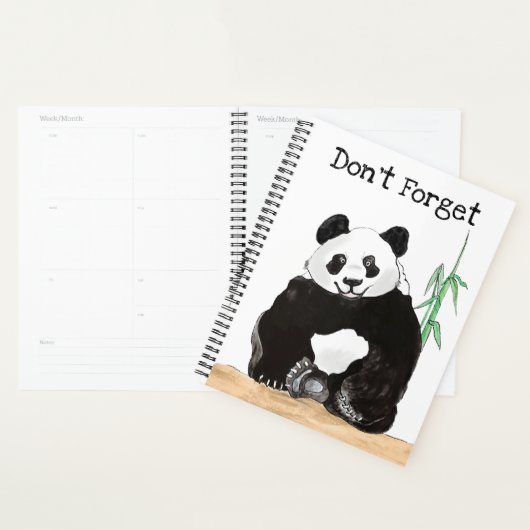 Cute Panda Planner (Display)