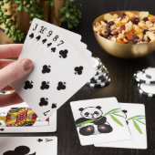 Cute Panda Pokerkaarten (Insitu)
