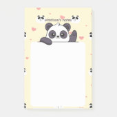 Cute Panda Post-it® Notes (Voorkant)