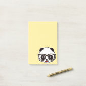 Cute Panda Post-it® Notes (Op bureau)