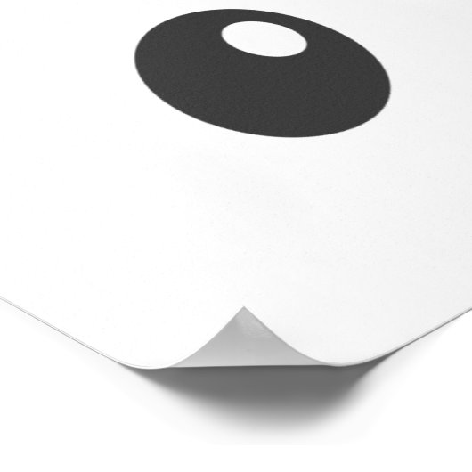 Cute Panda Poster (Hoek)