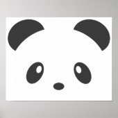 Cute Panda Poster (Voorkant)