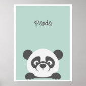 Cute Panda Poster (Voorkant)