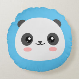Cute Panda Rond Kussen