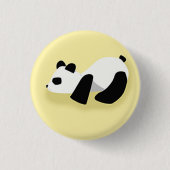 Cute Panda Ronde Button 3,2 Cm (Voorkant)