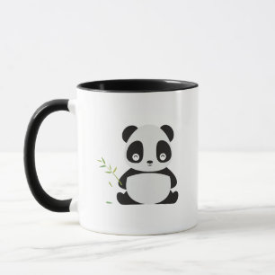 Cute Panda Shaped Coffee Mok
