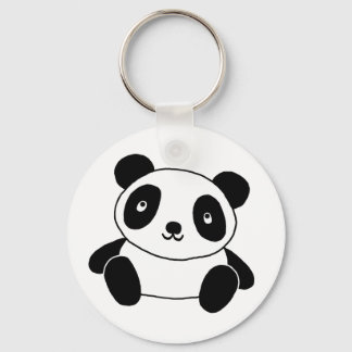 Cute Panda Sleutelhanger