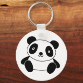 Cute Panda Sleutelhanger (Voorkant)