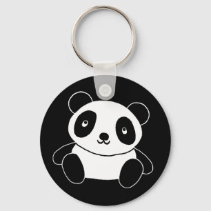 Cute Panda Sleutelhanger