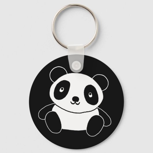 Cute Panda Sleutelhanger (Voorkant)