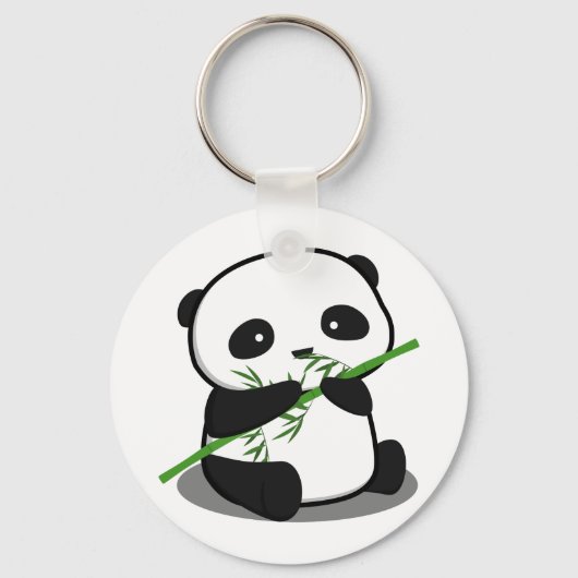 Cute Panda Sleutelhanger (Voorkant)