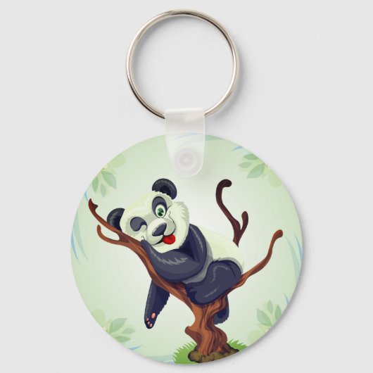 Cute Panda sleutelhanger (Voorkant)