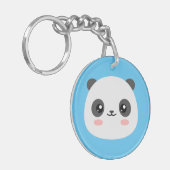 Cute Panda Sleutelhanger (Voorkant Links)