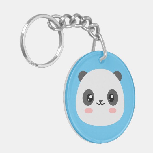 Cute Panda Sleutelhanger (Voorkant Links)