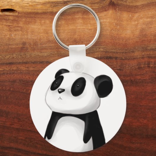 Cute Panda Sleutelhanger (Voorkant)