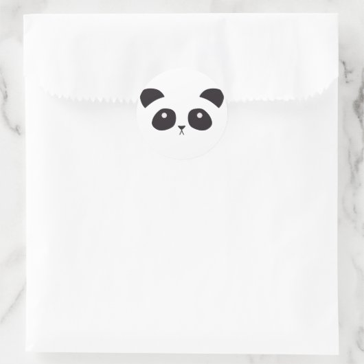 Cute Panda Sticker (Tas)