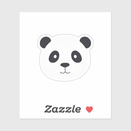 Cute Panda Sticker (Vel)