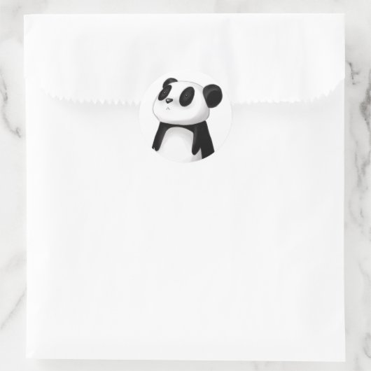 Cute Panda Sticker (Tas)