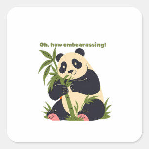 Cute Panda Sticker – Schattige Kawaii Panda Dier