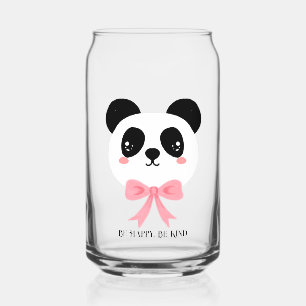 Cute Panda Strik Glas
