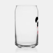 Cute Panda Strik Glas (Rechts)