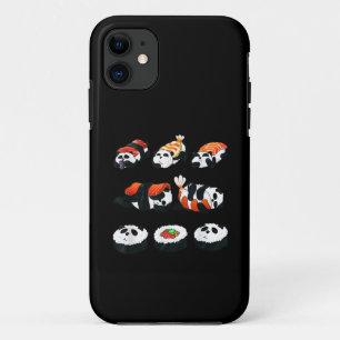 Cute Panda Sushi Knuffel Maki Liefhebber Grappig K Case-Mate iPhone Case
