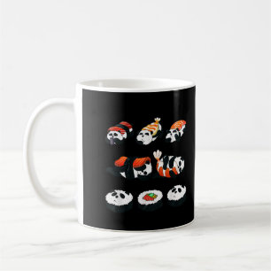 Cute Panda Sushi Knuffel Maki Liefhebber Grappig K Koffiemok