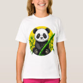 Cute panda t-shirt (Voorkant)