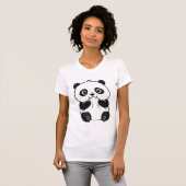 Cute Panda T-shirt (Voorkant volledig)