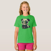 Cute Panda T-shirt (Voorkant volledig)