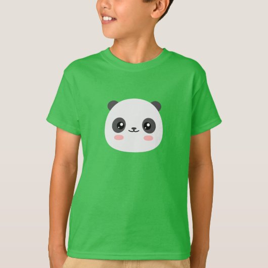 Cute Panda T-shirt (Voorkant)