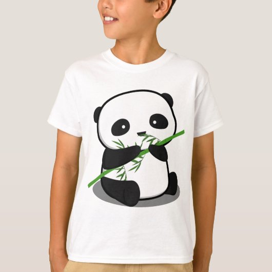 Cute Panda T-shirt (Voorkant)