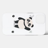 Cute Panda Telefoonhoes — Gewoon Chillen Kawaii An Case-Mate iPhone Case (Achterkant (horizontaal))