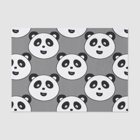Cute Panda Tissue Tissuepapier (Voorkant)