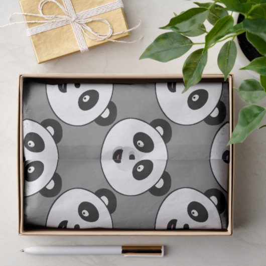 Cute Panda Tissue Tissuepapier (Geschenk)