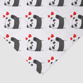 Cute panda tissuepapier (Detail)