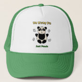 Cute panda trucker pet (Voorkant)