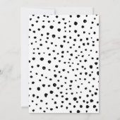 Cute panda verjaardagsfeestje kaart (Achterkant)