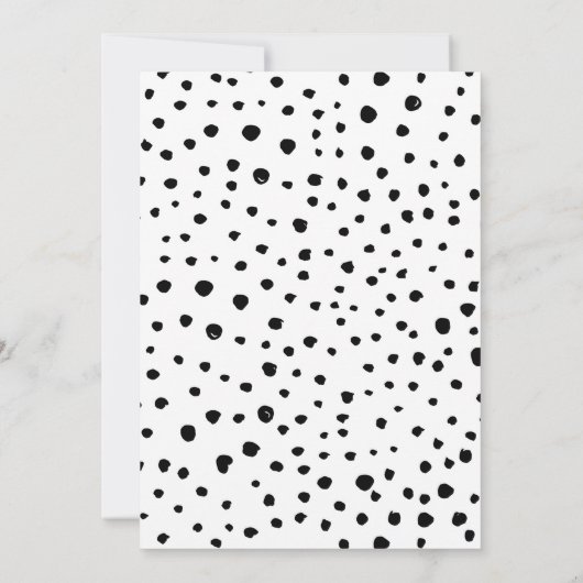 Cute panda verjaardagsfeestje kaart (Achterkant)