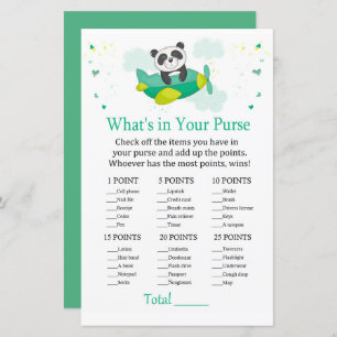 Cute panda Wat zit er in je handtas?