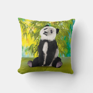 Cute Pandabeer Kawaii Dierenliefhebber Perfect Cad Kussen