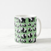 Cute Pandabeer Patroon Koffiemok (Voorkant rechts)